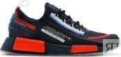 Кроссовки Adidas NMD_R1 Spectoo 'Crew Navy Solar Red', синий GZ9262 | Blue фото 1