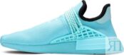 Кроссовки Adidas Pharrell x NMD Human Race 'Aqua', синий GY0094 | Blue фото 3