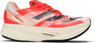 Кроссовки Adidas Adizero Prime X 'White Solar Red', красный