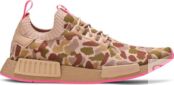 Кроссовки Adidas NMD_R1 Primeknit 'Camo Hyper Pop', коричневый G57940 | Brown фото 1