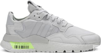 Кроссовки Adidas Nite Jogger 'Signal Green', серый