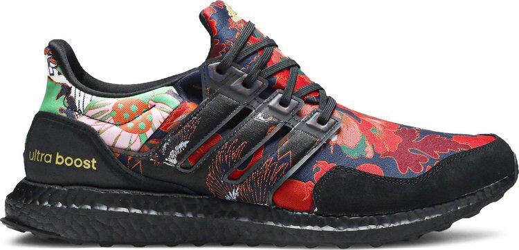 Кроссовки Adidas UltraBoost DNA 'Floral', черный FX1061 | Black фото 1