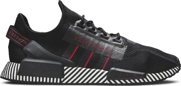 Кроссовки Adidas NMD_R1 V2 'Dazzle Pack - Core Black', черный FY2104 | Black фото 1