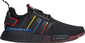 Кроссовки Adidas NMD_R1 'Olympic Pack - Black', черный