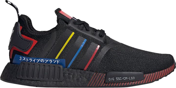 Кроссовки Adidas NMD_R1 'Olympic Pack - Black', черный FY1434 | Black фото 1