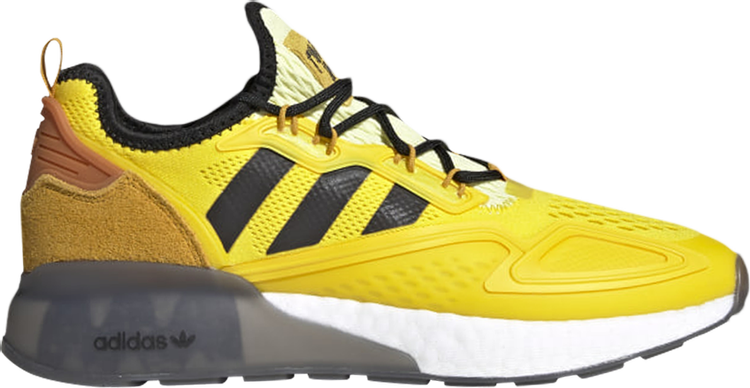 Кроссовки Adidas Ninja x ZX 2K Boost 'Time In - Yellow Legacy Gold', желтый FZ1882 | Yellow фото 1