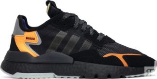 Кроссовки Adidas Nite Jogger 'Black Carbon', черный