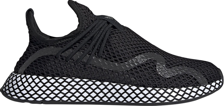 Кроссовки Adidas Deerupt S 'Core Black', черный BD7879 | Black фото 1