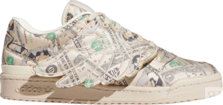 Кроссовки Adidas Jeremy Scott x Forum Wings 1.0 Low 'Money', кремовый