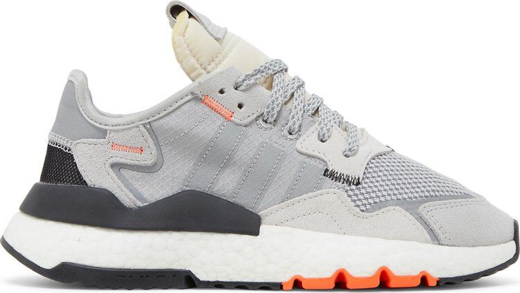 Кроссовки Adidas Nite Jogger 'Grey Orange', серый DB3361 | Grey фото 1