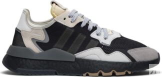 Кроссовки Adidas Nite Jogger 'Grey Pack - Carbon', черный