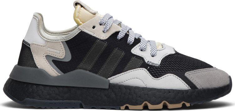 Кроссовки Adidas Nite Jogger 'Grey Pack - Carbon', черный BD7933 | Black фото 1