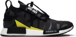 Кроссовки Adidas Neighborhood x A Bathing Ape x NMD_TS1 PK 'Stealth', черны