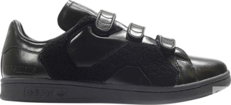 Кроссовки Adidas Raf Simons x Stan Smith Comfort Badge 'Core Black', черный