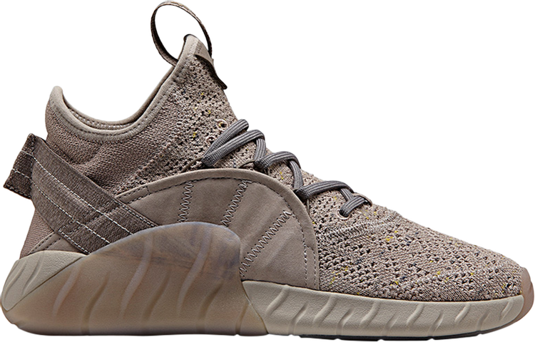 Кроссовки Adidas Tubular Rise Primeknit 'Khaki', коричневый BY4139 | Brown фото 1