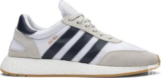 Кроссовки Adidas Iniki Runner 'Footwear White', синий