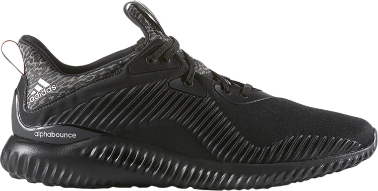 Кроссовки Adidas AlphaBOUNCE 'Blackout', черный B42746 | Black фото 1