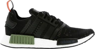 Кроссовки Adidas NMD R1 'Base Green', черный