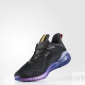 Кроссовки Adidas Alphabounce 'Shock Purple', черный B42351 | Black фото 2