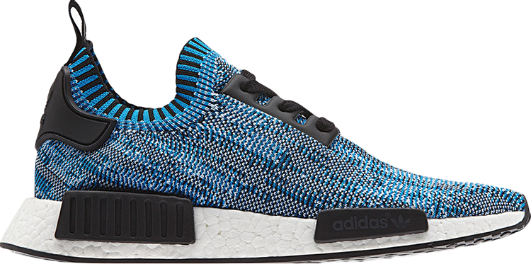 Кроссовки Adidas NMD_R1 'Blue Camo', синий BA8598 | Blue фото 1