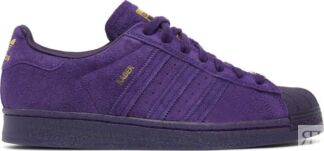 Кроссовки Adidas Kader Sylla x Superstar ADV 'Dark Purple', фиолетовый