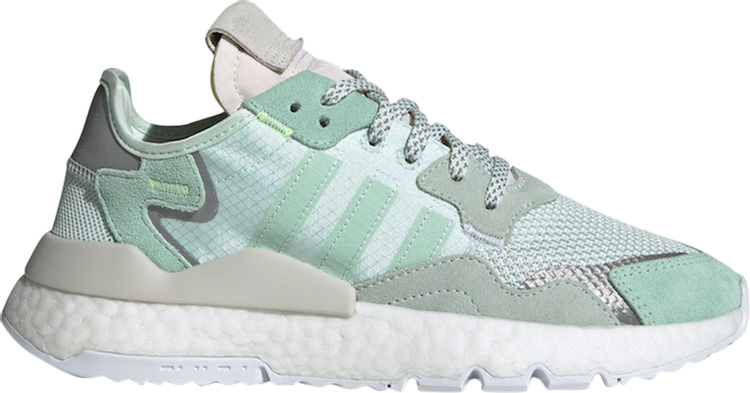 Кроссовки Adidas Wmns Nite Jogger 'Ice Mint', зеленый F33837 | Green фото 1