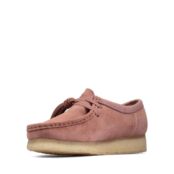 Женские полуботинки Clarks (Wallabee. 26163265), розовые фото 4