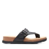 Женские вьетнамки Clarks (Brynn Madi 26164863), черные фото 2