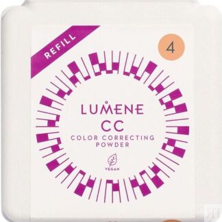 LUMENE Компактная цветокорректирующая пудра CC Color Correcting, сменный бл