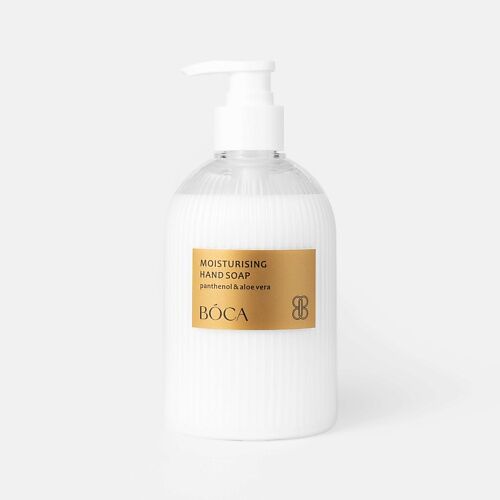 BOCA AROMA Крем мыло для рук парфюмированное пантенол алоэ вера 400 мл 400