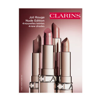 CLARINS Карта с сэмплом: Губная помада Joli Rouge 786 0,4мл + Губная помада