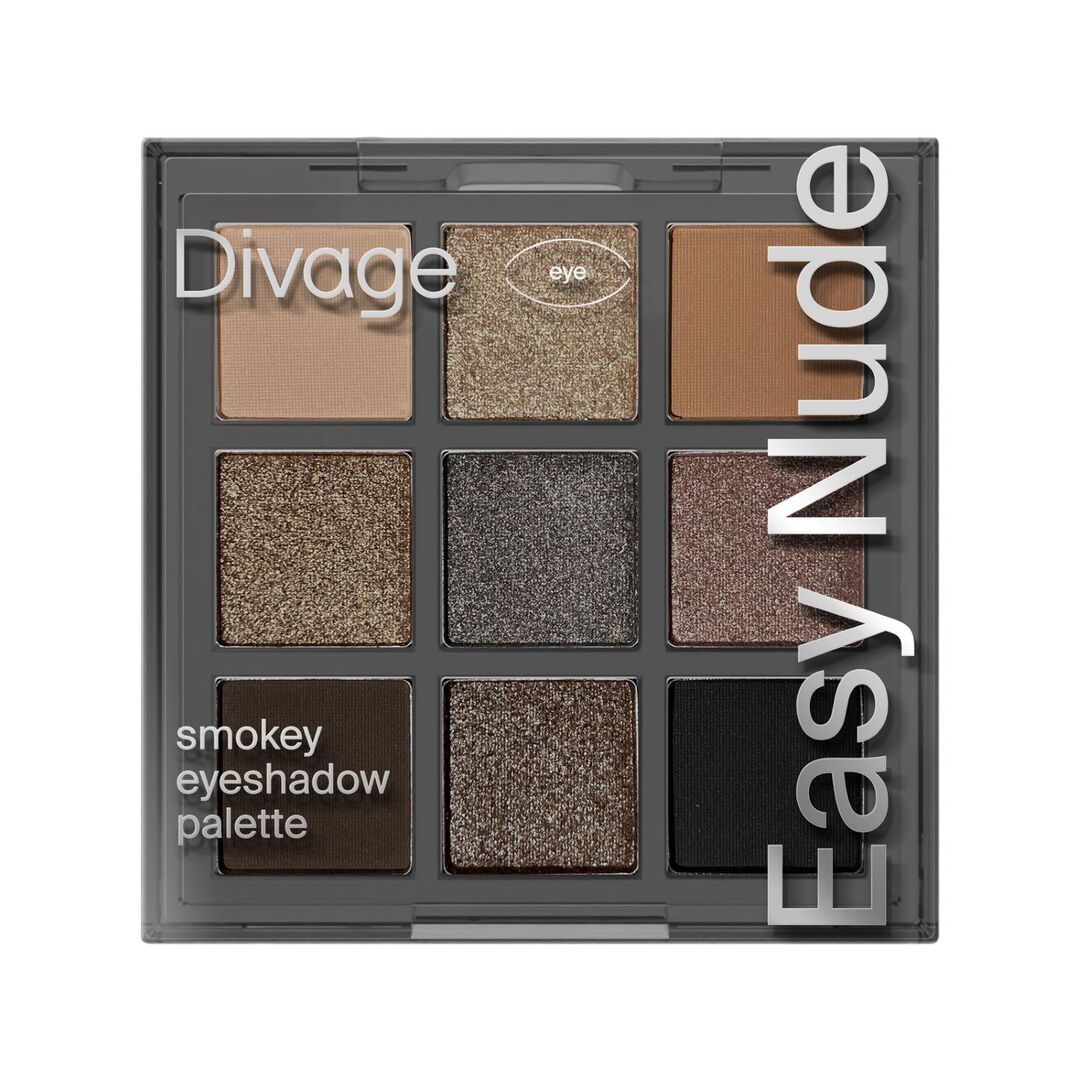Easy Nude Smokey Палетка теней для век DIVAGE 7030732 фото 1