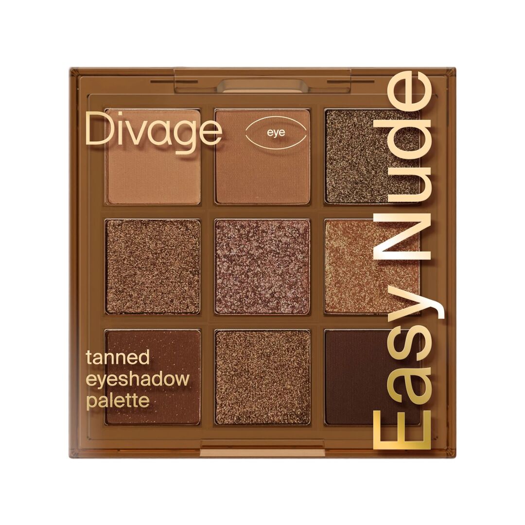 Easy Nude Tanned Палетка теней для век DIVAGE 7030749 фото 1