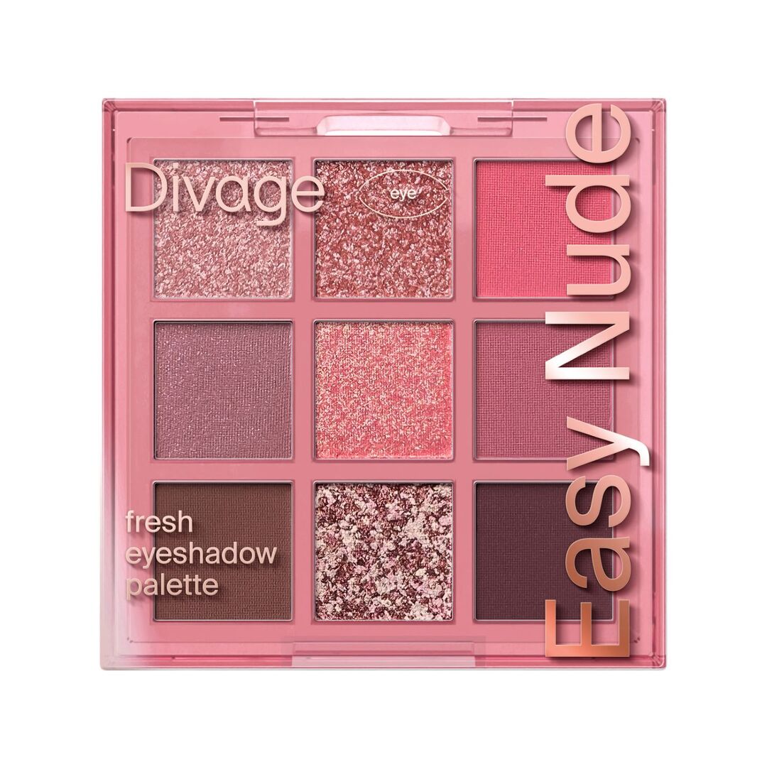 Easy Nude Fresh Палетка теней для век DIVAGE 7030756 фото 1
