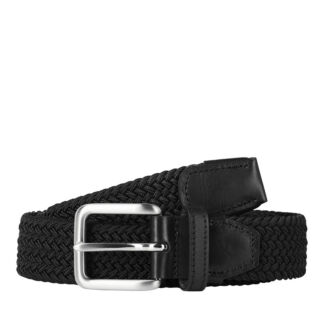 Ремень JACSPRING WOVEN BELT NOOS 90 см черный