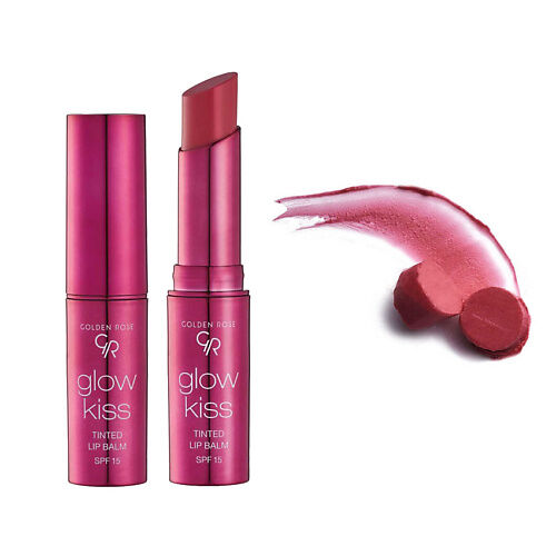 GOLDEN ROSE Тинт-бальзам для губ Glow Kiss Tinted Lip Balm MPL204260 фото 1