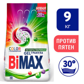 BIMAX Стиральный порошок Color Automat Gelгранула 9000.0