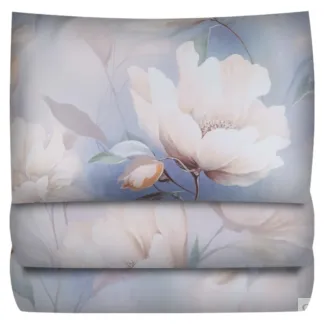 Комплект постельного белья семейный Pappel Big Flowers