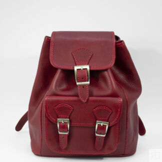 Рюкзак GIGLIO FIORENTINO 10-0924 GF ROSSO  (88499) красного цвета из натура
