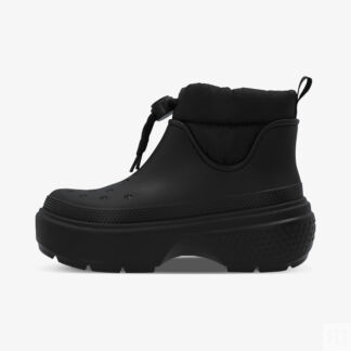 Женские сапоги Crocs Stomp Puff Boot, Черный Crocs