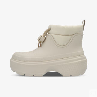 Женские сапоги Crocs Stomp Puff Boot, Белый Crocs