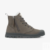 Женские ботинки Palladium Pampa Hi Zip NBK WL, Серый PALLADIUM 95982P2X-055 фото 4