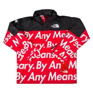 Толстовка Supreme x The North Face By Any Means Mountain, красный