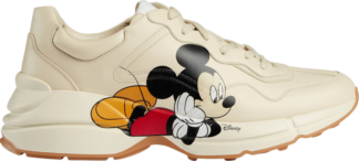 Кроссовки Disney x Gucci Rhyton Mickey Mouse, белый