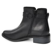 Женские полусапоги Clarks, черные фото 3