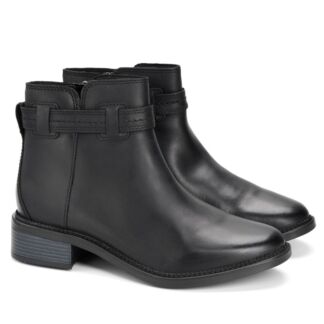 Женские полусапоги Clarks, черные