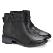 Женские полусапоги Clarks, черные фото 1