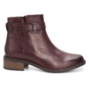 Женские полусапоги Clarks, коньячные фото 2