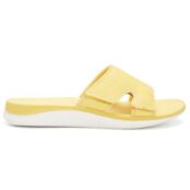 Женские сланцы Clarks, желтые фото 2