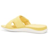 Женские сланцы Clarks, желтые фото 3